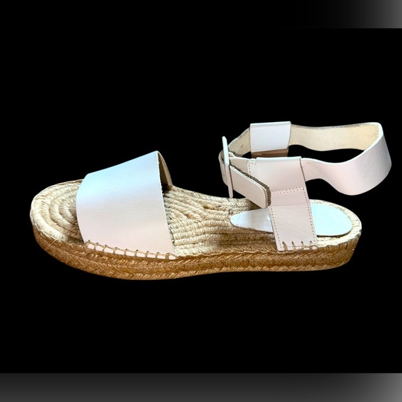 SAKS FIFTH AVENUE ESPADRILLE SANDALS - Picture 1 of 6
